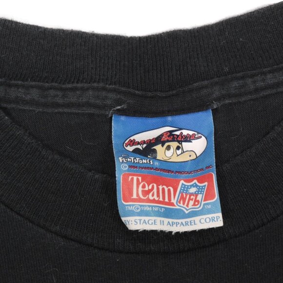 Vintage 1994 Dallas Cowboys Flinstones Men's T-Shirt size M 90s NFL - 873 - Picture 4 of 5